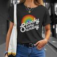 Spooky Scary Sunday Rainbow Funny Spooky Scary Sunday Trendy Unisex T-Shirt Gifts for Her