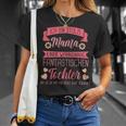 Stolze Mama von Tochter Damen T-Shirt, Mutter-Eltern Spruch Tee Geschenke für Sie