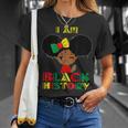I Am The Strong African Queen Girl Pretty Black And Educated T-Shirt Gifts for Her
