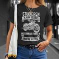 Studieren Kann Jeder Motorrad Fahren Nur Die Besten Biker T-Shirt Geschenke für Sie