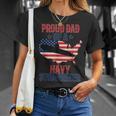 Submariner Submarines Veteran Proud Dad Of A Navy Submariner Gift For Mens Unisex T-Shirt Gifts for Her