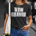 Team Eleanor Daughter Granddaughter Wife Mom Sports Name T-shirt Gifts for Her