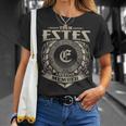 Team Estes Lifetime Member Vintage Estes T-shirt Gifts for Her