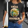 Tree Hugger Retro Nature Environmental Earth Day Unisex T-Shirt Gifts for Her