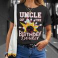 Uncle Of The Birthday Bowler Kid Bowling Party Unisex T-Shirt Gifts for Her