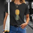 Upside Down Pineapple Shirt T-shirt Gifts for Her