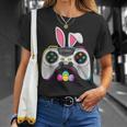 Video Game Bunny Eggs Costume Easter Day Boys Kids Gaming T-Shirt Gifts for Her