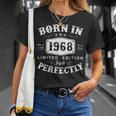 Vintage 1968 Made In 1968 55 Geburtstag Mann Frau 55 Jahre T-Shirt Geschenke für Sie