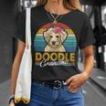 Vintage Doodle Grandma Costume Cute Dog Mom Gift Puppy Unisex T-Shirt Gifts for Her