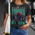 Vintage Monster Truck Retro Style Monster Truck Are My Jam Unisex T-Shirt Gifts for Her