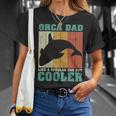 Vintage Retro Orca Dad Like A Regular Dad Father’S Day Long SleeveUnisex T-Shirt Gifts for Her
