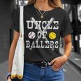 Vintage Uncle Of BallersBaseball Softball Lov T-Shirt Gifts for Her
