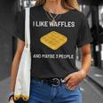 I Like Waffles Belgian Waffles Lover V2 T-shirt Gifts for Her