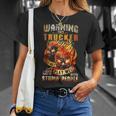 Warning This Trucker Does Not Play Well With Stupid People Unisex T-Shirt Gifts for Her