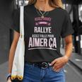 Weltbestes Rallye T-Shirt, Lustiges Weihnachtsgeburtstagsgeschenk für Frauen Geschenke für Sie