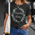Womens Boho Crunchy MamaAll Natural Mother Gift Unisex T-Shirt Gifts for Her