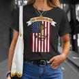 Ww2 Battleship Uss Indiana Bb-58 Warship Veteran Dad Son Boy T-Shirt Gifts for Her