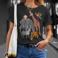 Zoo Animals Shirt Wildlife Birthday Party A Day At The Zoo Unisex T-Shirt Gifts for Her