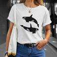 2 Orca Tshirts T-shirt Gifts for Her