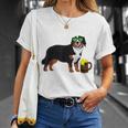 Bernese Mountain Dog T  Irish St Patrick Day Unisex T-Shirt