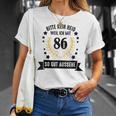 86 Jahre Geburtstag Geschenke Deko Mann Frau Lustiges T-Shirt Geschenke für Sie