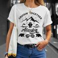 Alaska Cruise 2023 Family Summer Vacation Travel Matching V2 Unisex T-Shirt Gifts for Her