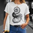 Black Art Aquarius Lover Aquarius Horoscope Unisex T-Shirt Gifts for Her