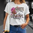 Boots & Bling Its A Cowgirl Thing Love Cowboy Boots Leopard T-Shirt Gifts for Her