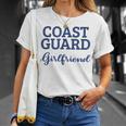 Coast Guard Girlfriend Military Family Gift Coast Guard Unisex T-Shirt Gifts for Her