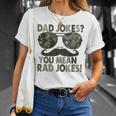 Dad Joke You Mean Rad Jokes Funny Fathers Day Vintage Unisex T-Shirt Gifts for Her
