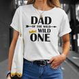 Dad Of The Wild One | Cute Fatherhood Gift Unisex T-Shirt Gifts for Her