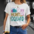 Funny Easter Family Egg Hunt Squad Matching Mom Dad Kids Unisex T-Shirt Gifts for Her