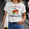 Grandma Of The Birthday Girl First Birthday Strawberry Party Unisex T-Shirt Gifts for Her