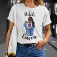 Haiti Queen Caribbean Pride Proud Women Womans Haitian Girl Gift For Womens Unisex T-Shirt Gifts for Her
