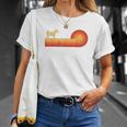 Jack Russell Retro Vintage Style 60S 70S T-shirt Gifts for Her
