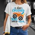 I Just Crushed 100 Days Of School Monster Truck Boys Kids T-Shirt Gifts for Her