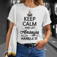 Keep Calm And Let Ananya Handle It Name T-Shirt Gifts for Her