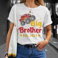 Kids Big Brother Est 2023 Monster Truck Baby Announcement Unisex T-Shirt Gifts for Her