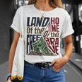 Land Of The Free Iwo Jima Unisex T-Shirt Gifts for Her