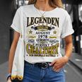 Legenden Sind Im August 1978 Geboren 45 Geburtstag Lustig V2 T-Shirt Geschenke für Sie