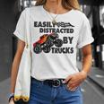 Monster Trucks Are My Jam Monster Trucks Unisex T-Shirt Gifts for Her