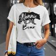 Mothers Day Gifts Cute Floral Nonnie Bear For Mom Gift For Womens Unisex T-Shirt Gifts for Her