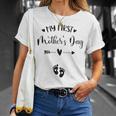 My First Mothers Day Pregnancy Announcement Gift For Womens Unisex T-Shirt Gifts for Her