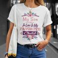 My Son In Law Is My Favorite Child Humor Funny Family Unisex T-Shirt Gifts for Her
