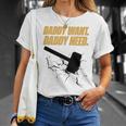 Noisyhuevos Daddy Want Daddy Need Unisex T-Shirt Gifts for Her