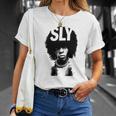 Sly Stone Portrait Tshirt T-shirt Gifts for Her