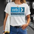 Svb Silicon Valley Bank Risk Management Team Unisex T-Shirt Gifts for Her
