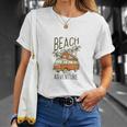 Van Car Parking On The Beach Unisex T-Shirt Gifts for Her