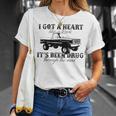 Western Country Farm Truck I Got A Heart Like A Truck Unisex T-Shirt Gifts for Her