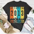 10 Limitierte Auflage Hergestellt Im Februar 2013 10 T-Shirt Lustige Geschenke